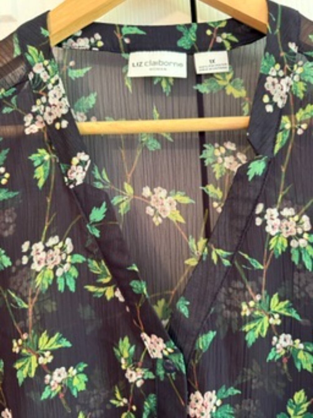 NWT Liz Claiborne Blouse 1X - Picture 6 of 6